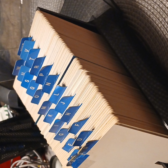 Brand New Rolodex & Cards 3 X 5 Plastic Case - Picture 4 of 6